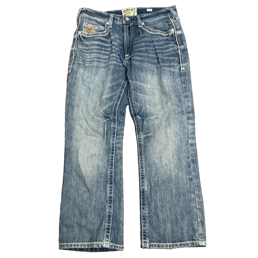 Ariat M4 Coltrane Jeans Mens 34x30 Relaxed Boot Cut Durango 10017511 Western